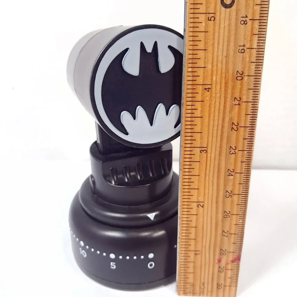 BATMAN Bat signal Kitchen Cooking minute Timer black Seven20 Gotham‎ light works